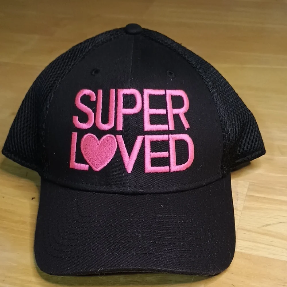 New Era Black and Pink Super Loved Hat